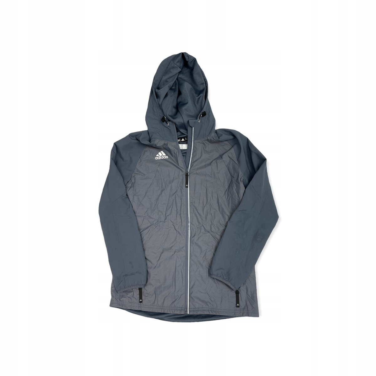 Dresowa rozpinana bluza damska z kapturem ADIDAS S