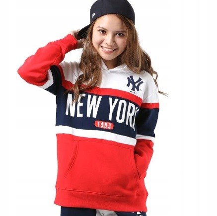Bluza z kapturem MLB New York Yankees Majestic L