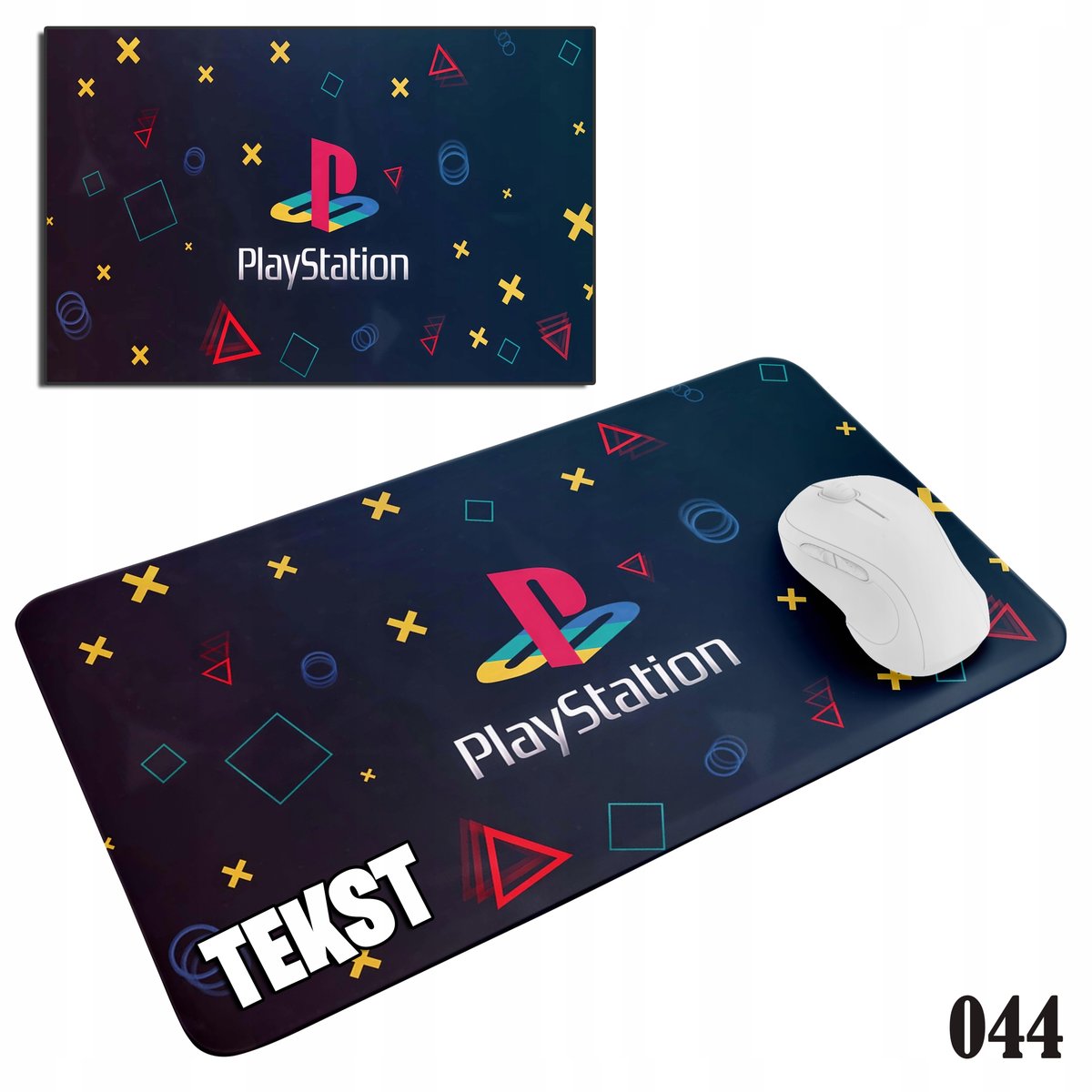 PODKŁADKA POD MYSZKĘ MYSZ WZORY DO WYBORU - PLAYSTATION KONSOLA 20x24cm