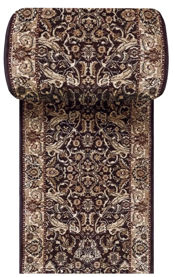 Brązowy rustykalny chodnik na metry W7-R46