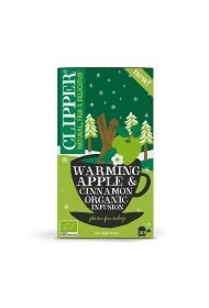 Clipper Herbatka owocowa z jabłkiem i cynamonem 20 x 2 g Bio