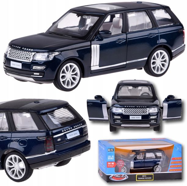 Autko Suv Samochód Auto Range Rover 2013 Światło Dźwięk Metalowe Model 1:36