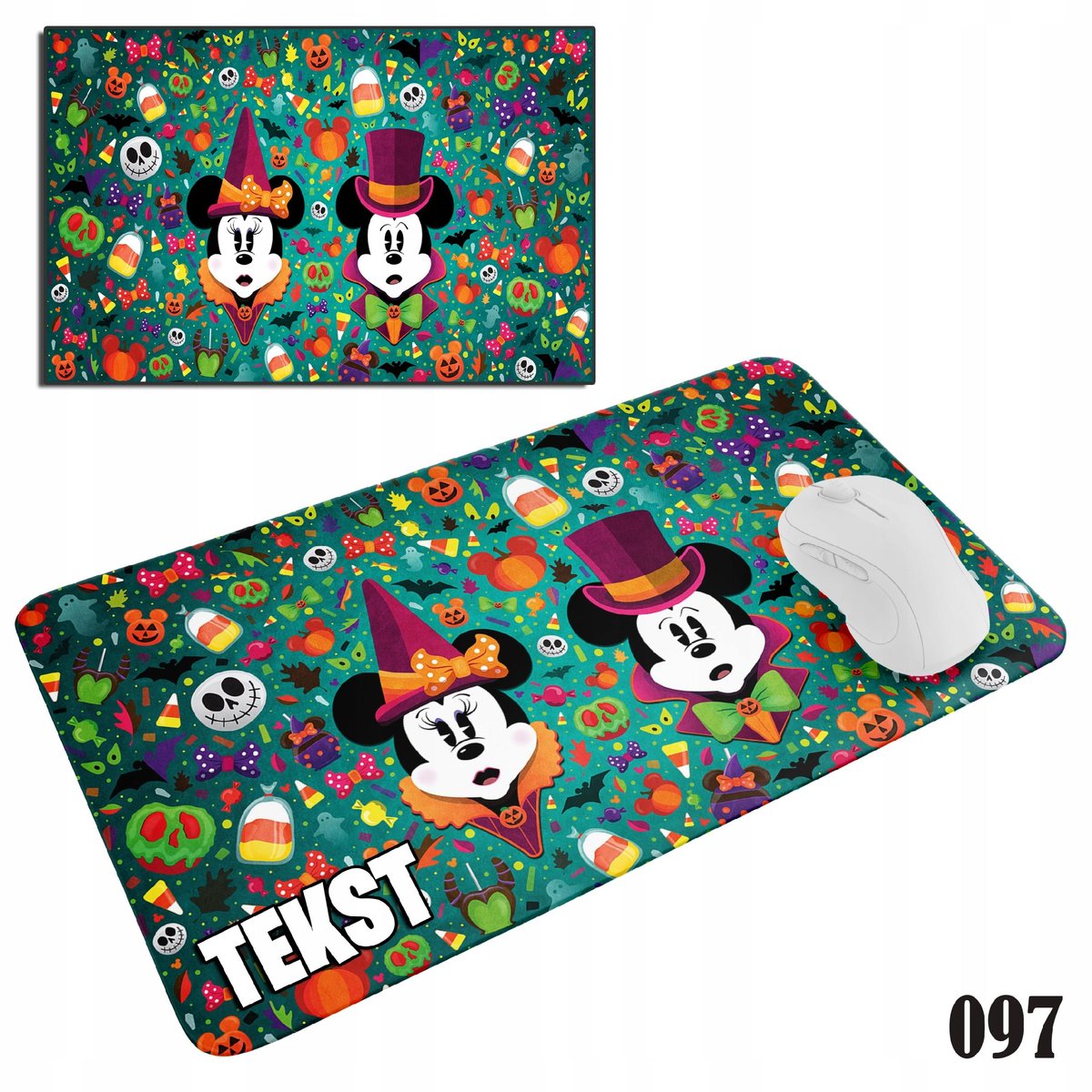 PODKŁADKA POD MYSZKĘ MYSZ WZORY DO WYBORU - MYSZKA MIKI MINI MICKEY 29x36cm