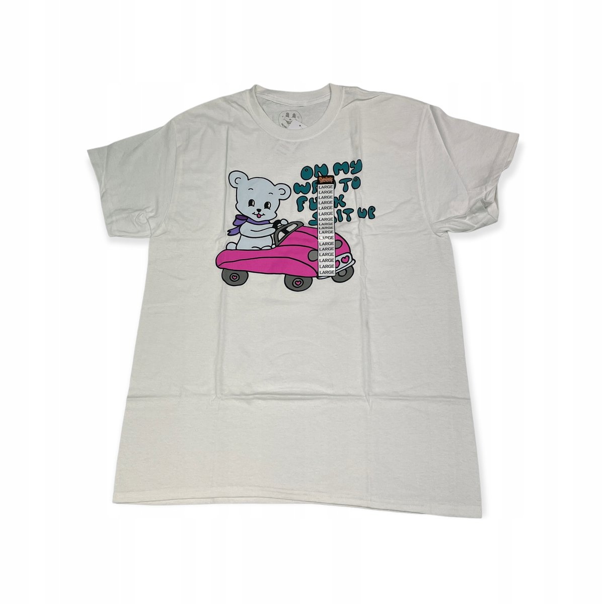 Koszulka t-shirt męski SPENCER'S nadruk napisy L