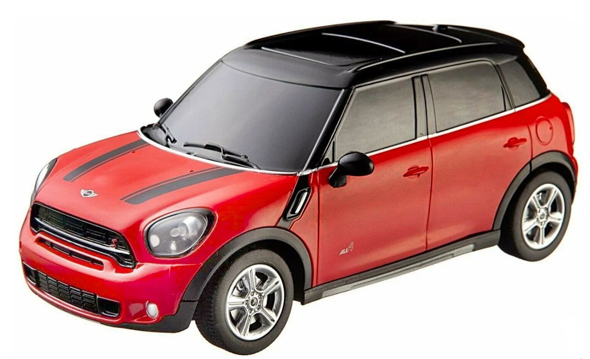 Mini Cooper S Countryman R/C skala 1:24 Rastar 71700 samochód sterowany czerwony