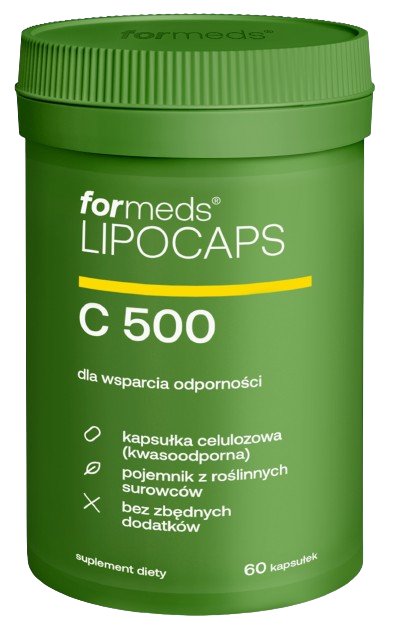 ForMeds, Lipocaps C 500, 60 kaps.