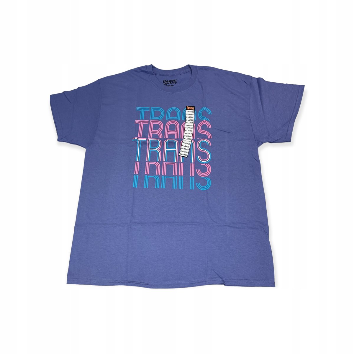 Koszulka t-shirt męski SPENCER'S nadruk napisy XL