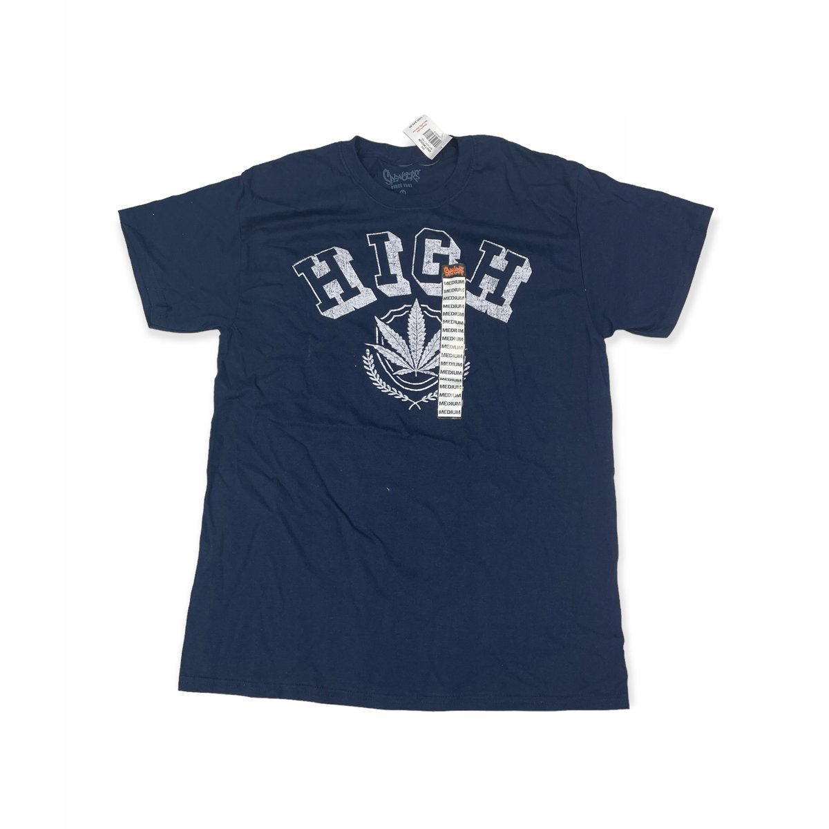 Koszulka T-shirt męski SPENCER'S napisy nadruk M