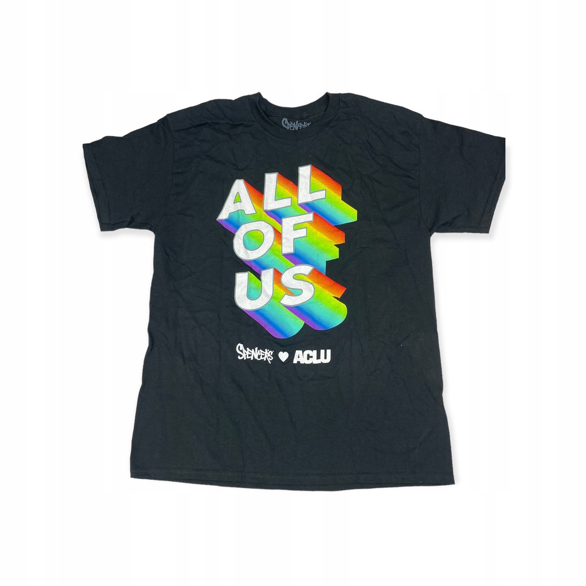 Koszulka T-shirt męski SPENCER'S nadruk napisy L