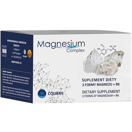 Colway, Magnesium Complex, Magnez, 60 kapsułek