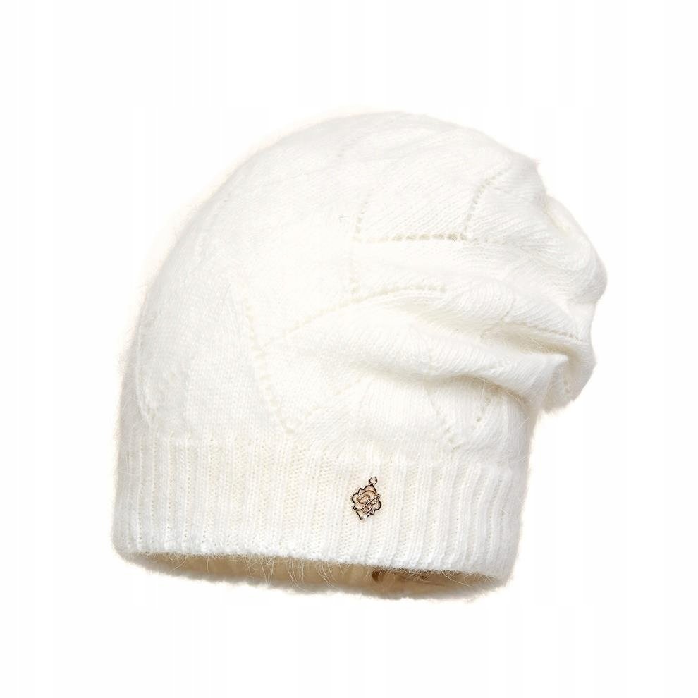 Czapka damska Rina Ecru