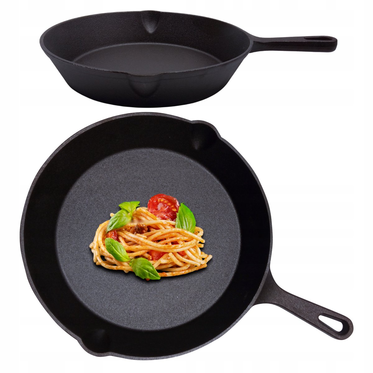 PATELNIA ŻELIWNA 16cm INDUKCJA OGNISKO GRILL GAZ INDUKCJA TALERZ ŻELIWNY