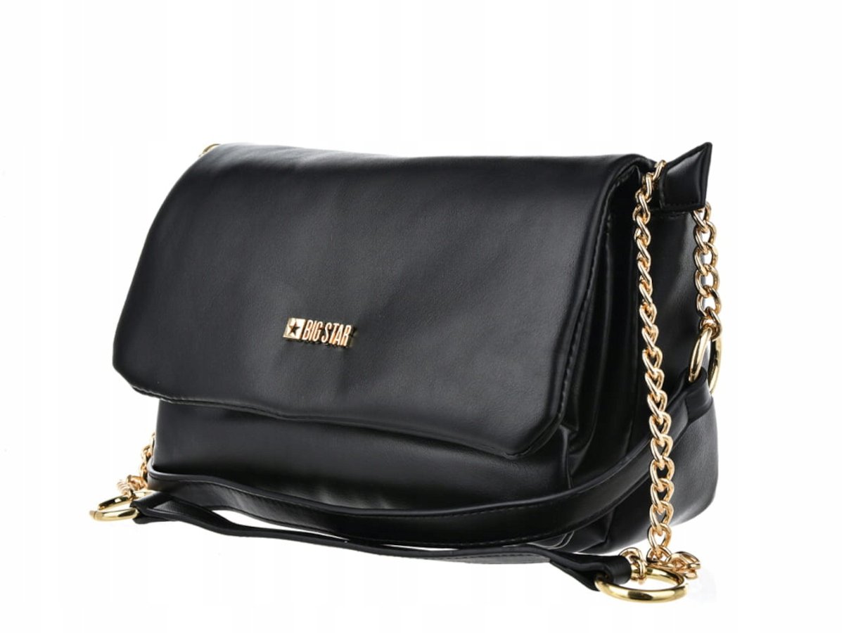 TORBA TOREBKA BIG STAR OO574048 listonoszka z łańcuszkiem elegancka