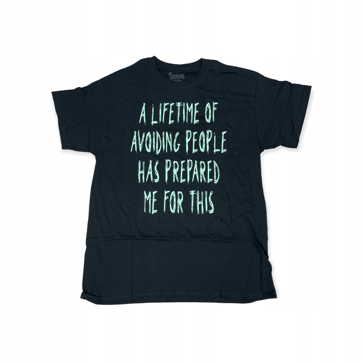 Koszulka T-shirt męski SPENCER'S napis M