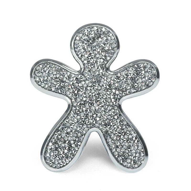 Niki Crystal Silver - Silver Chrome Splendido