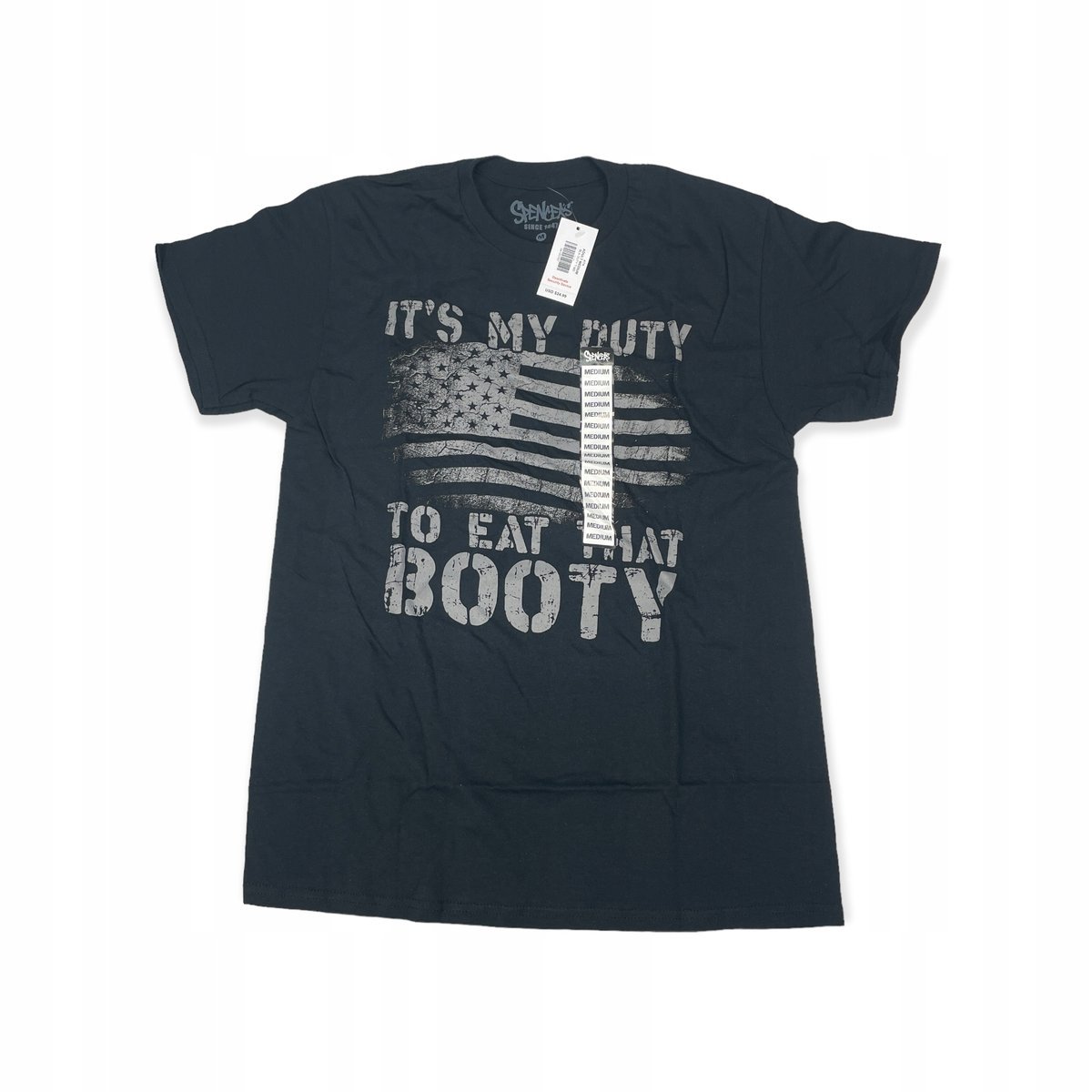Koszulka T-shirt męski SPENCER'S nadruk cnapisy M