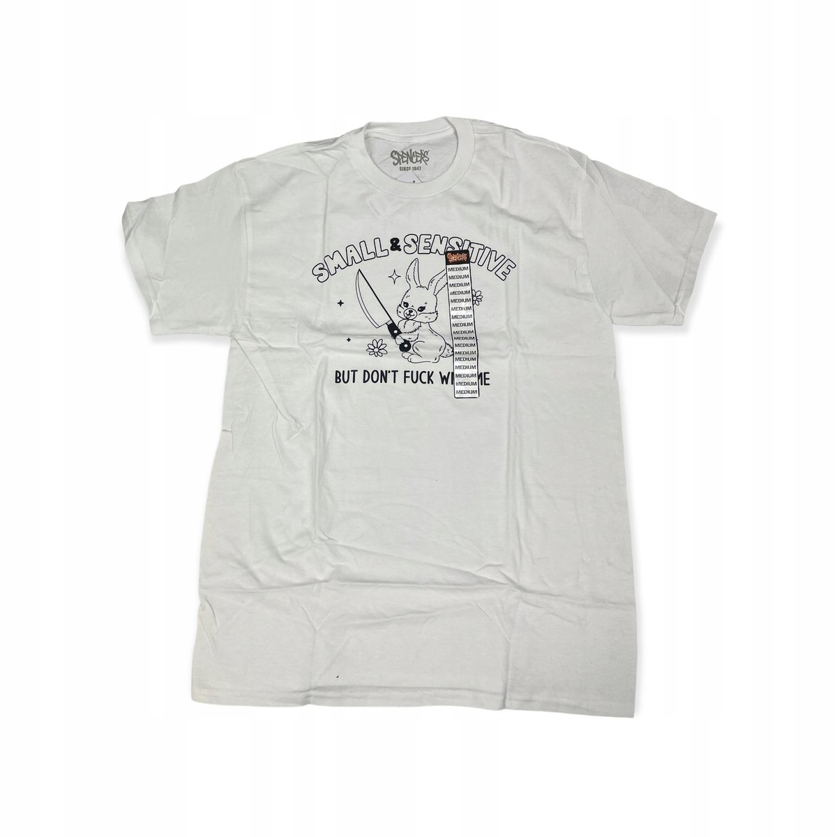Koszulka T-shirt męski SPENCER'S nadruk napisy M