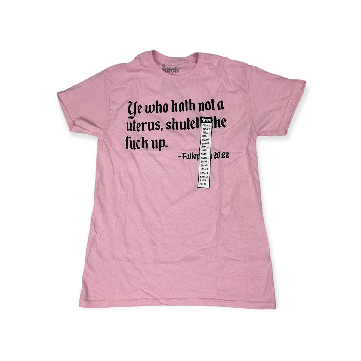 Koszulka T-shirt męski SPENCER'S różowy napis M