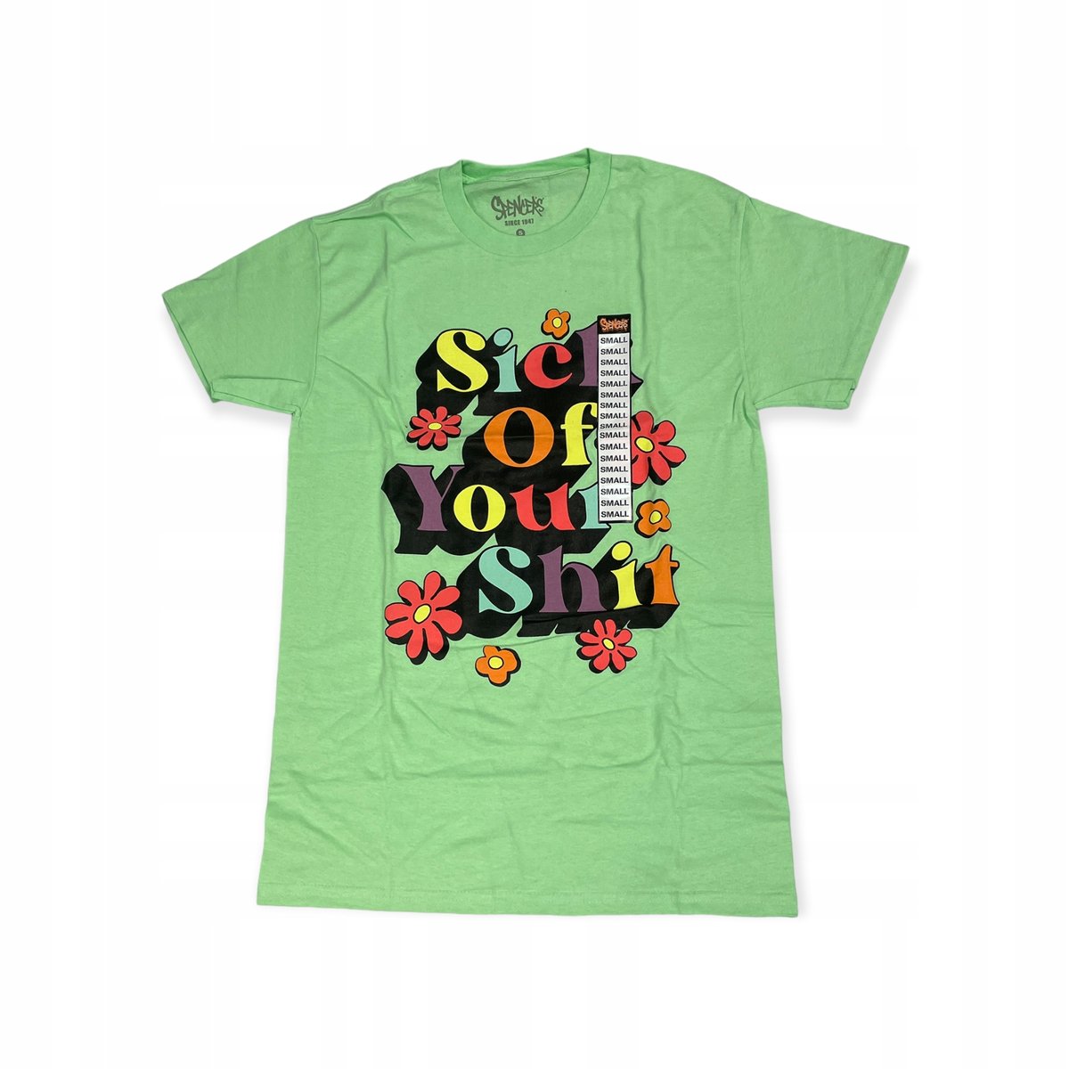 Koszulka t-shirt męski SPENCER'S nadruk napisy M