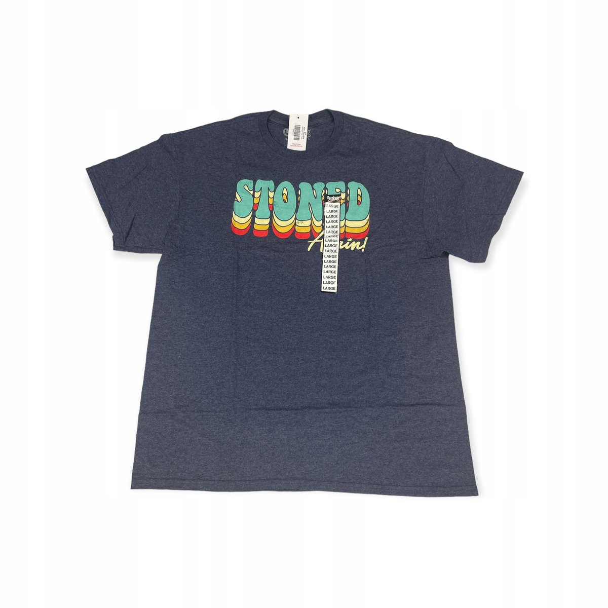 Koszulka T-shirt męski SPENCER'S napisy nadruk L