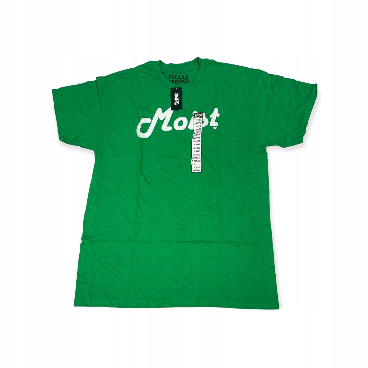 Koszulka t-shirt męski SPENCER'S Polly's napisy L