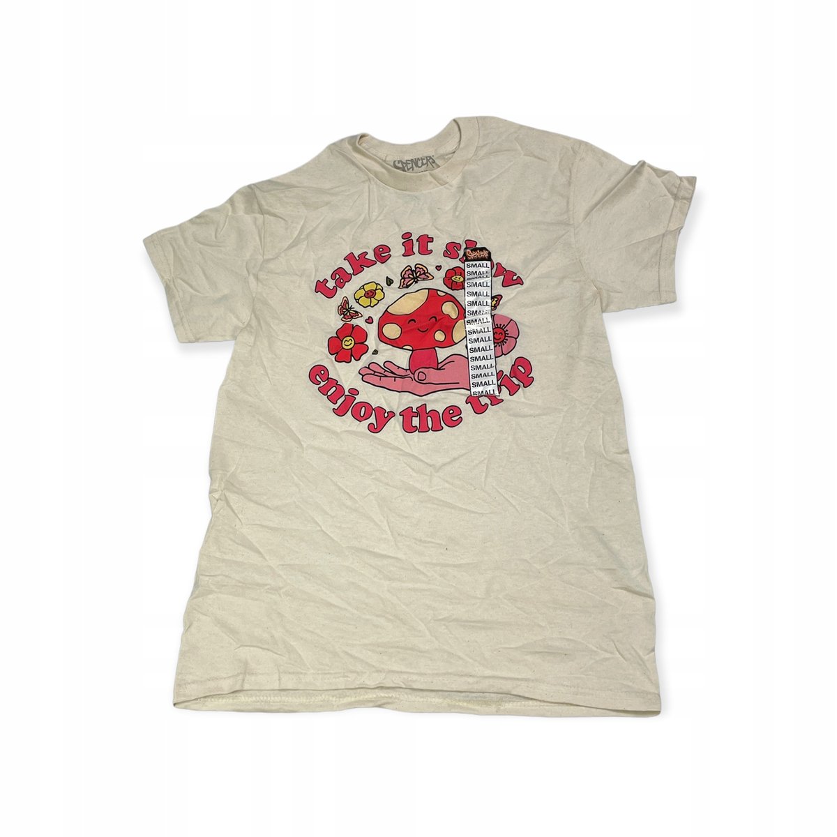 Koszulka t-shirt męski SPENCER'S napisy nadruk XL