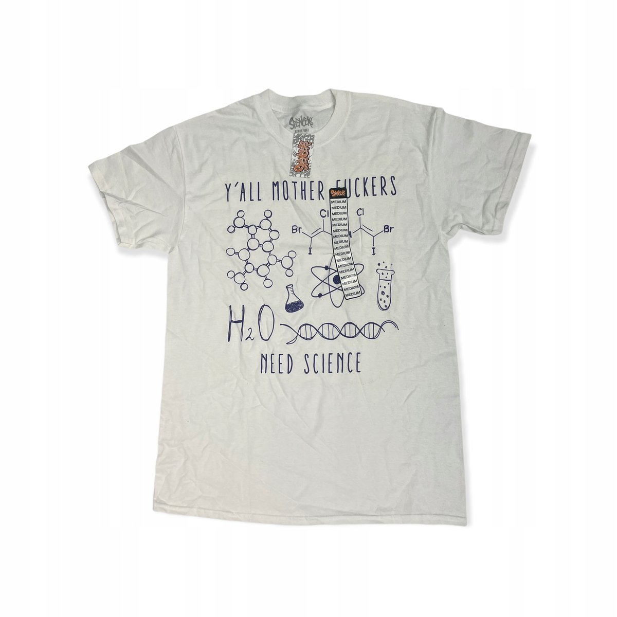 Koszulka t-shirt męski SPENCER'S napisy L