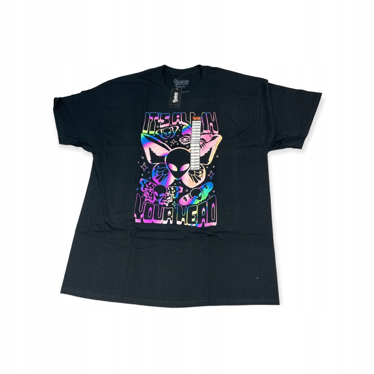 Koszulka t-shirt męski SPENCER'S nadruk napisy XL