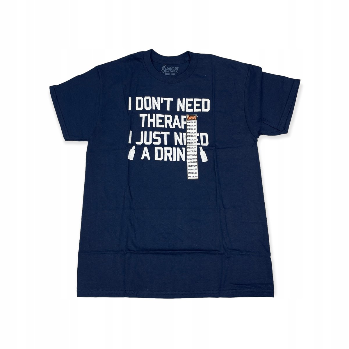 Koszulka T-shirt męski SPENCER'S napisy M