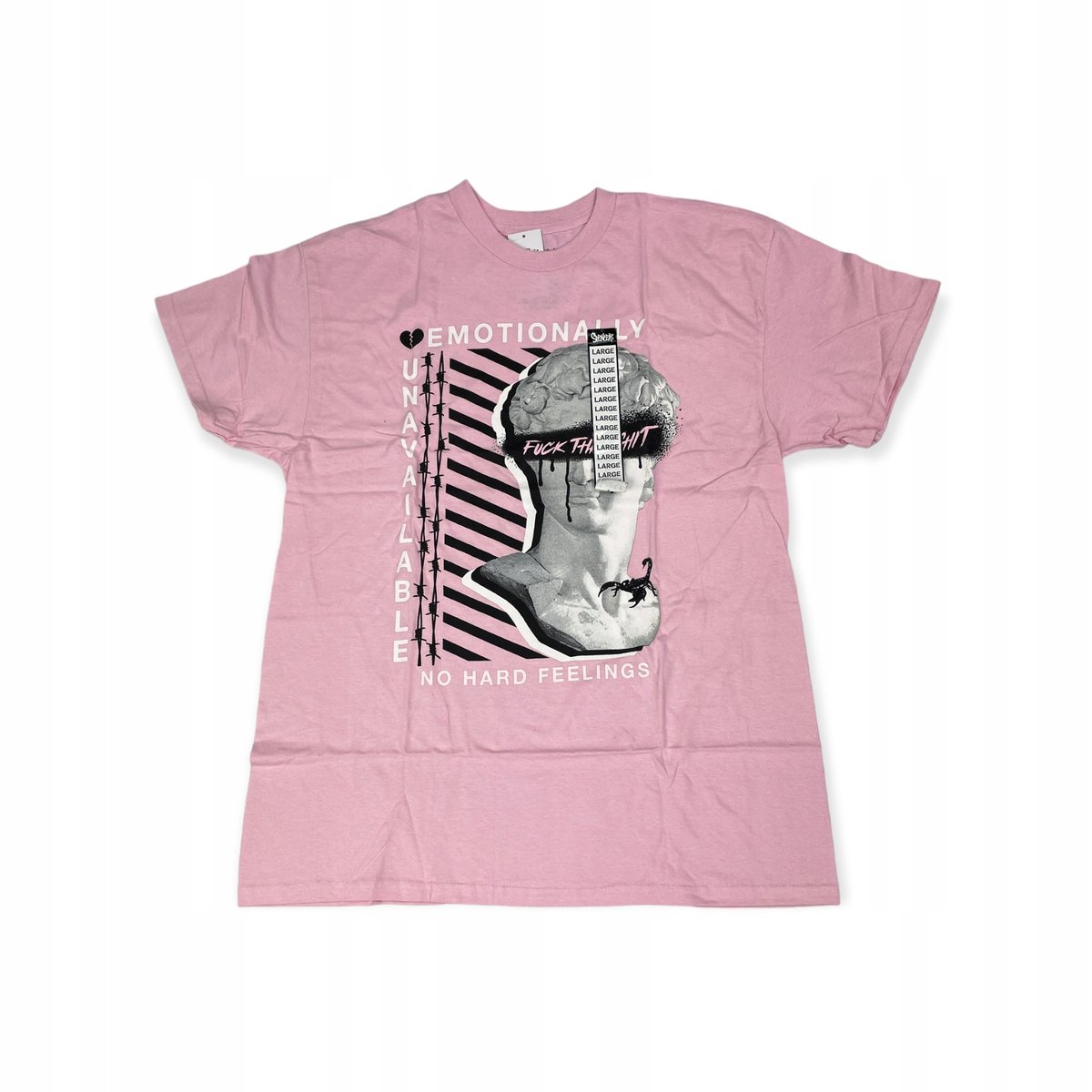 Koszulka t-shirt męski SPENCER'S nadruk napisy L