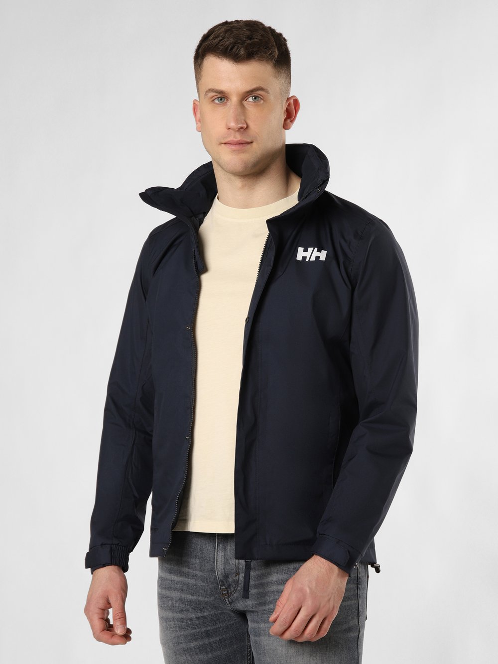 Helly Hansen Męska kurtka funkcyjna Mężczyźni Sztuczne włókno niebieski jednolity, M