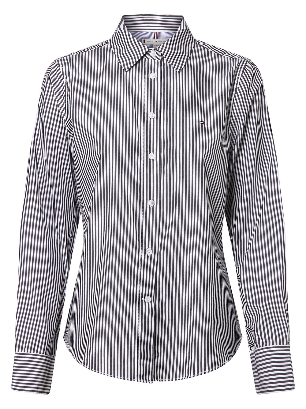 Tommy Hilfiger Bluzka damska Kobiety Bawełna niebieski|biały w paski, 40