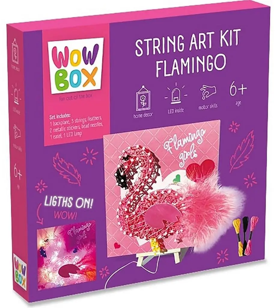 Wow Box. Zestaw sznurkowy Flaming - TM Toys