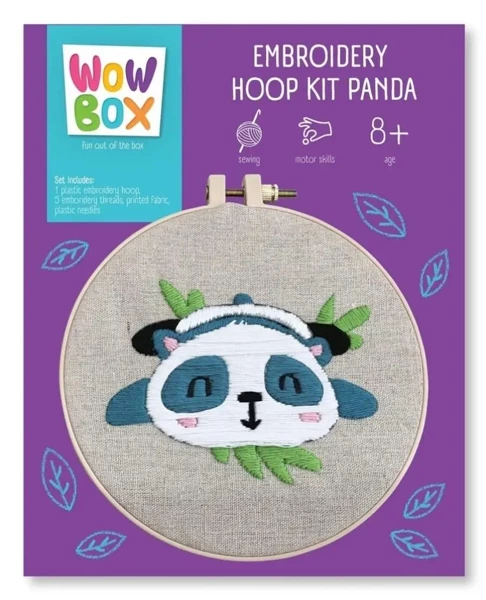 Wow Box. Zestaw do haftowania Panda - TM Toys