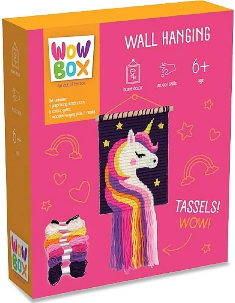 Wow Box. Zestaw makrama Jednorożec - TM Toys