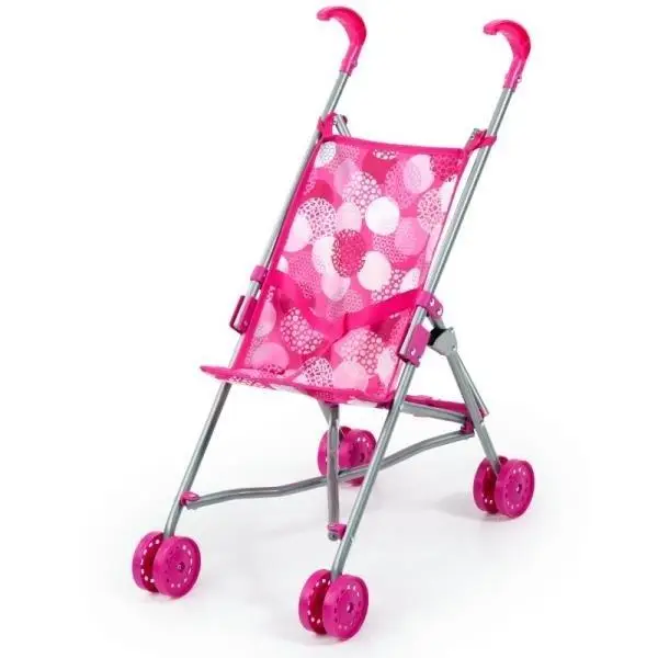 Wózek spacerówka dla lalek różowy Buggy - Bayer Design