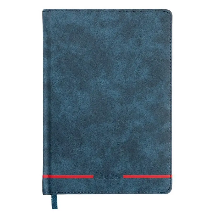 Kalendarz książkowy 2025 A5 niebieski EASY - Easy Stationery