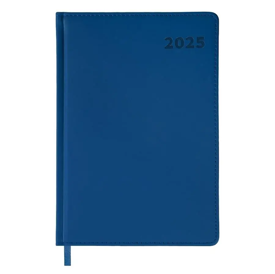 Kalendarz książkowy 2025 A4 niebieski EASY - Easy Stationery