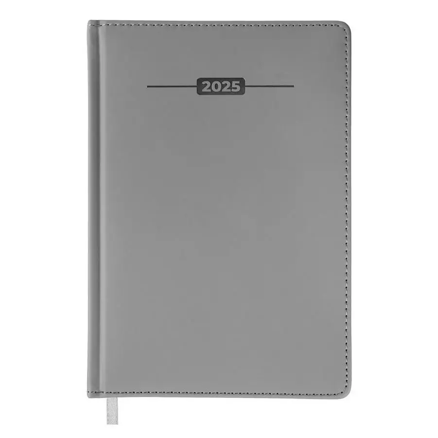 Kalendarz książkowy 2025 A5 szary EASY - Easy Stationery