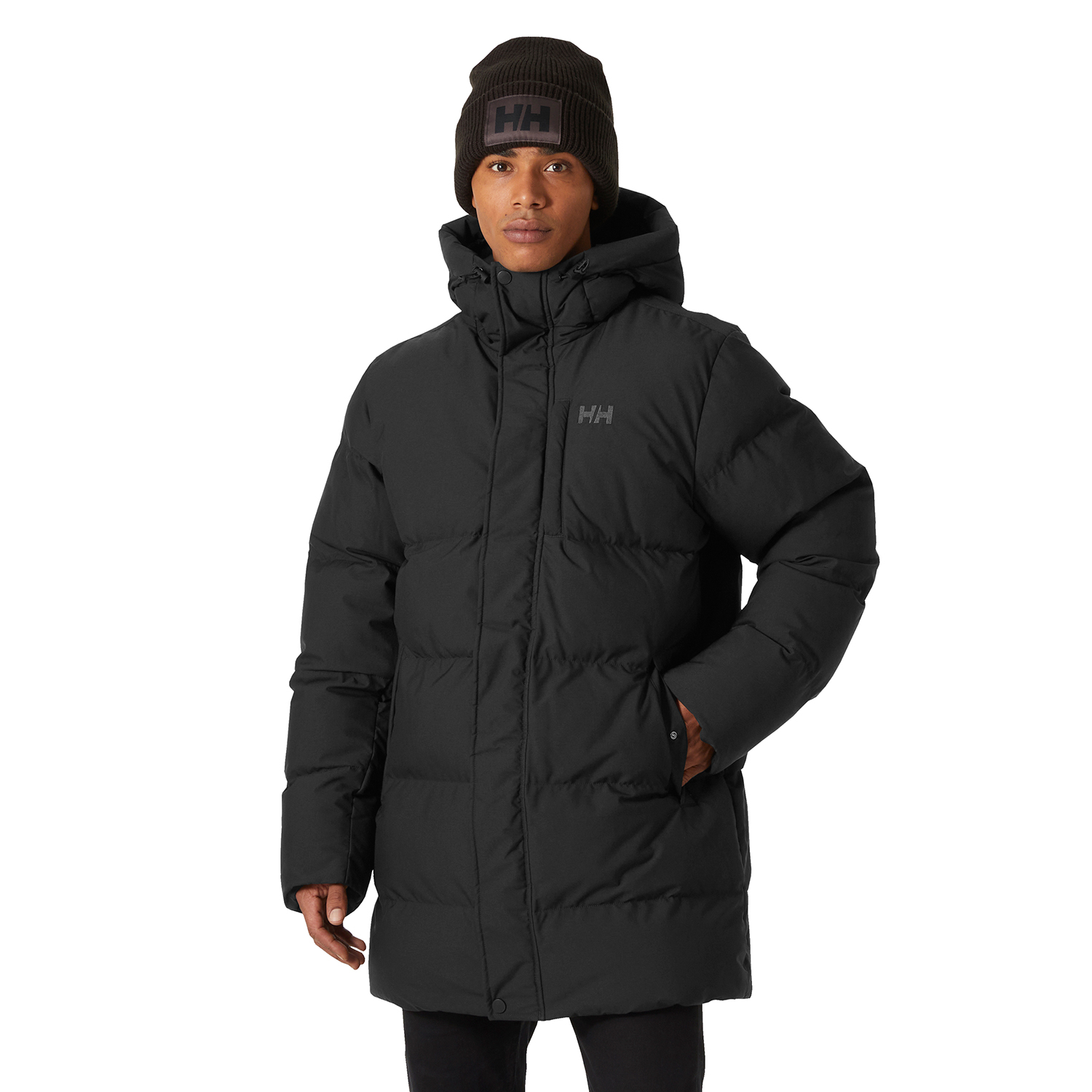 Męska kurtka zimowa Helly Hansen Alby Puffy Parka black - M