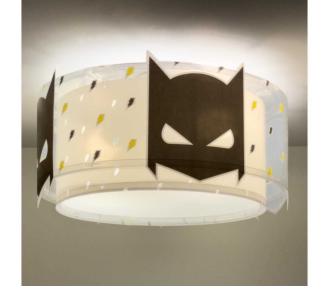 Dalber 61806 - Plafon dziecięcy DARK HERO 2xE27/15W/230V