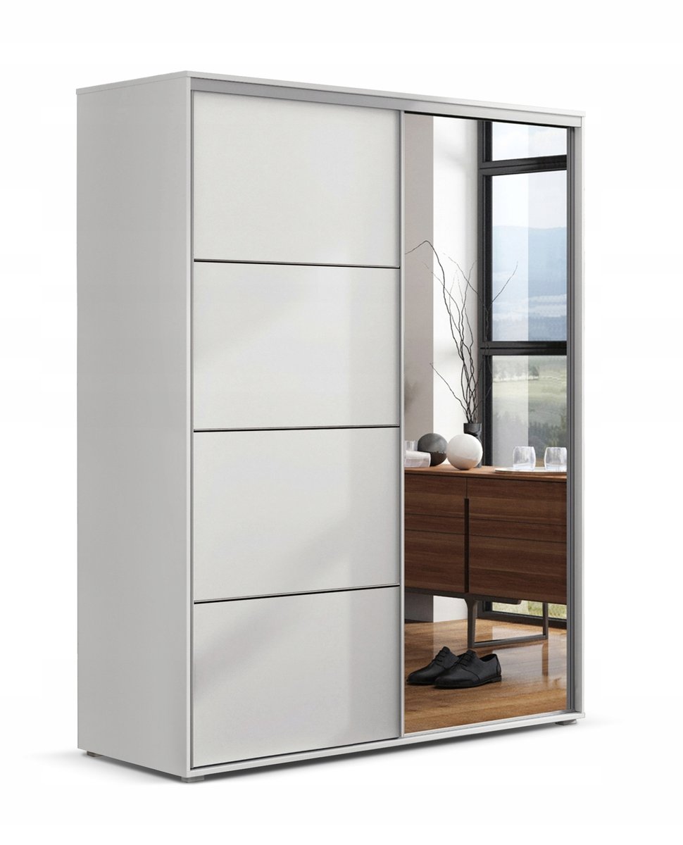 Szafa przesuwna Sandra 200/245/62 duże lustro