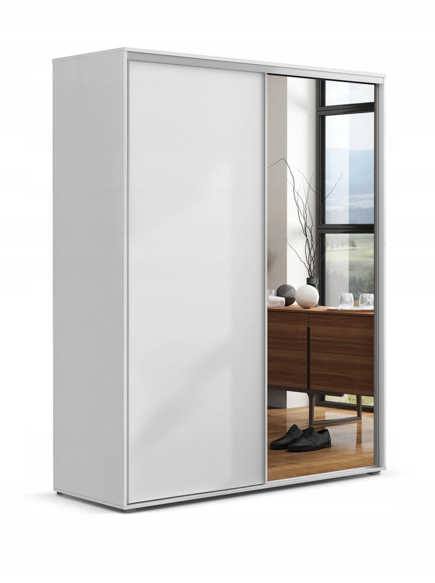 Szafa przesuwna Oliwier 150/245/62 z lustrem