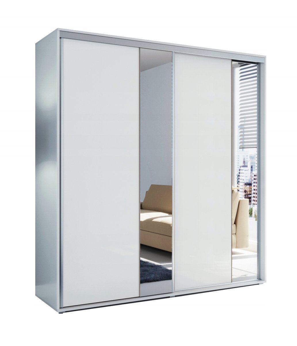 Szafa przesuwna Oliwier 100/215/62 z lustrem