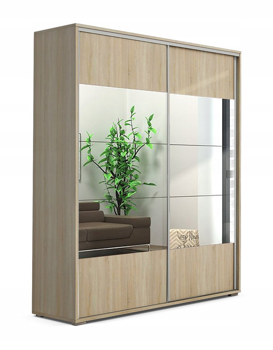 Szafa przesuwna Oliwier 150/245/62 lustro