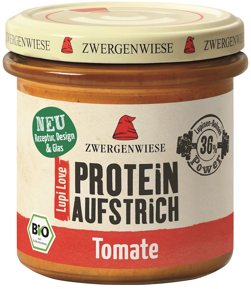 Zwergenwiese Pasta proteinowa z pomidorami 135 g Bio