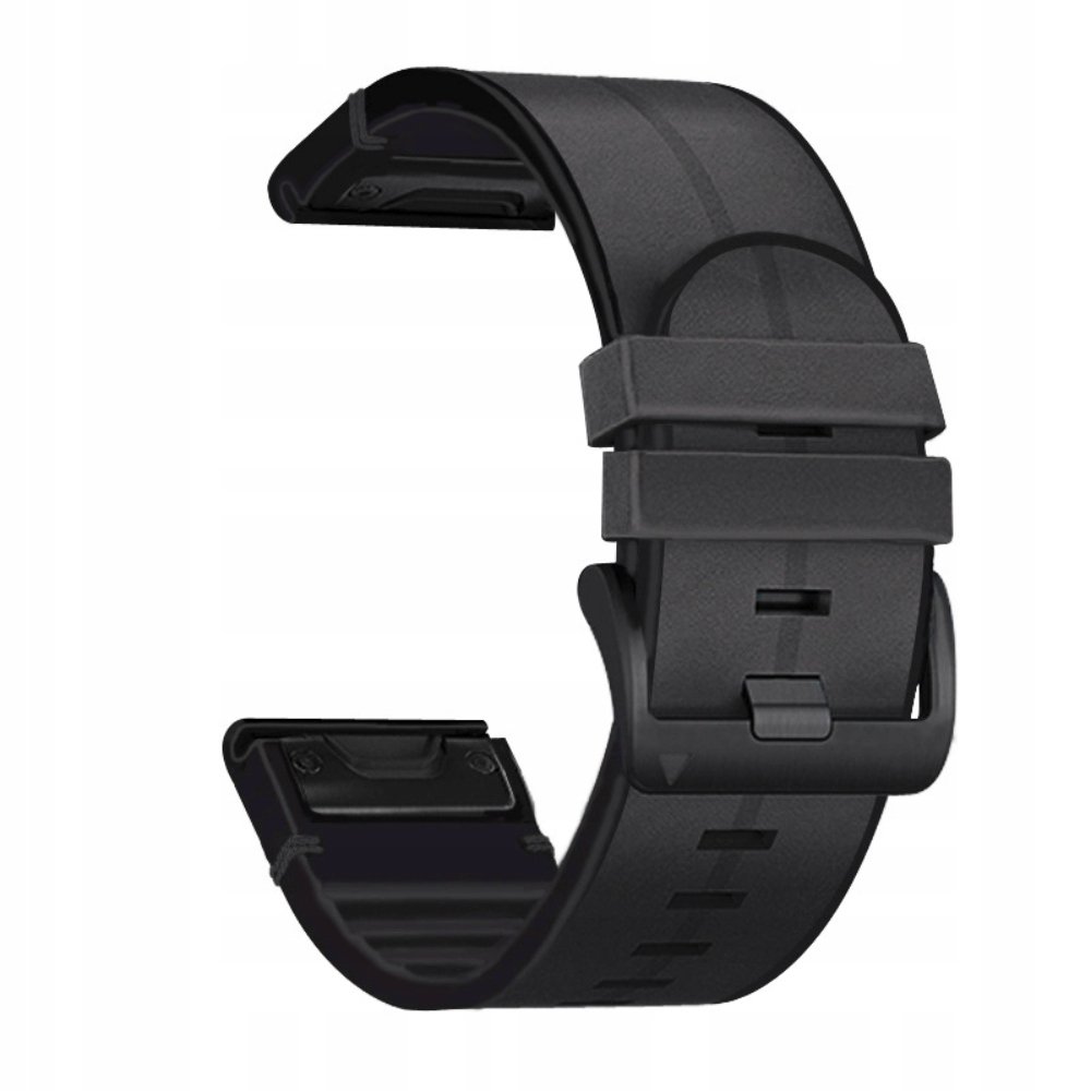 PASEK SKÓRZANY SILIKONOWY QUICKFIT DO GARMIN FENIX 5 5 PLUS 6 6 PRO 7