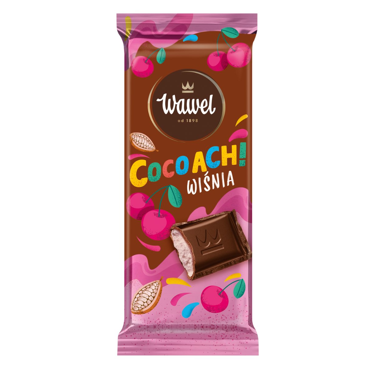 Tabliczka kakaowa Wiśniowa Coco Ach! 86g