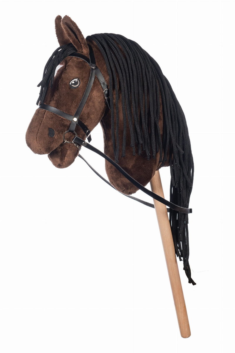 Konik na patyku HKM Hobby Horse brązowy