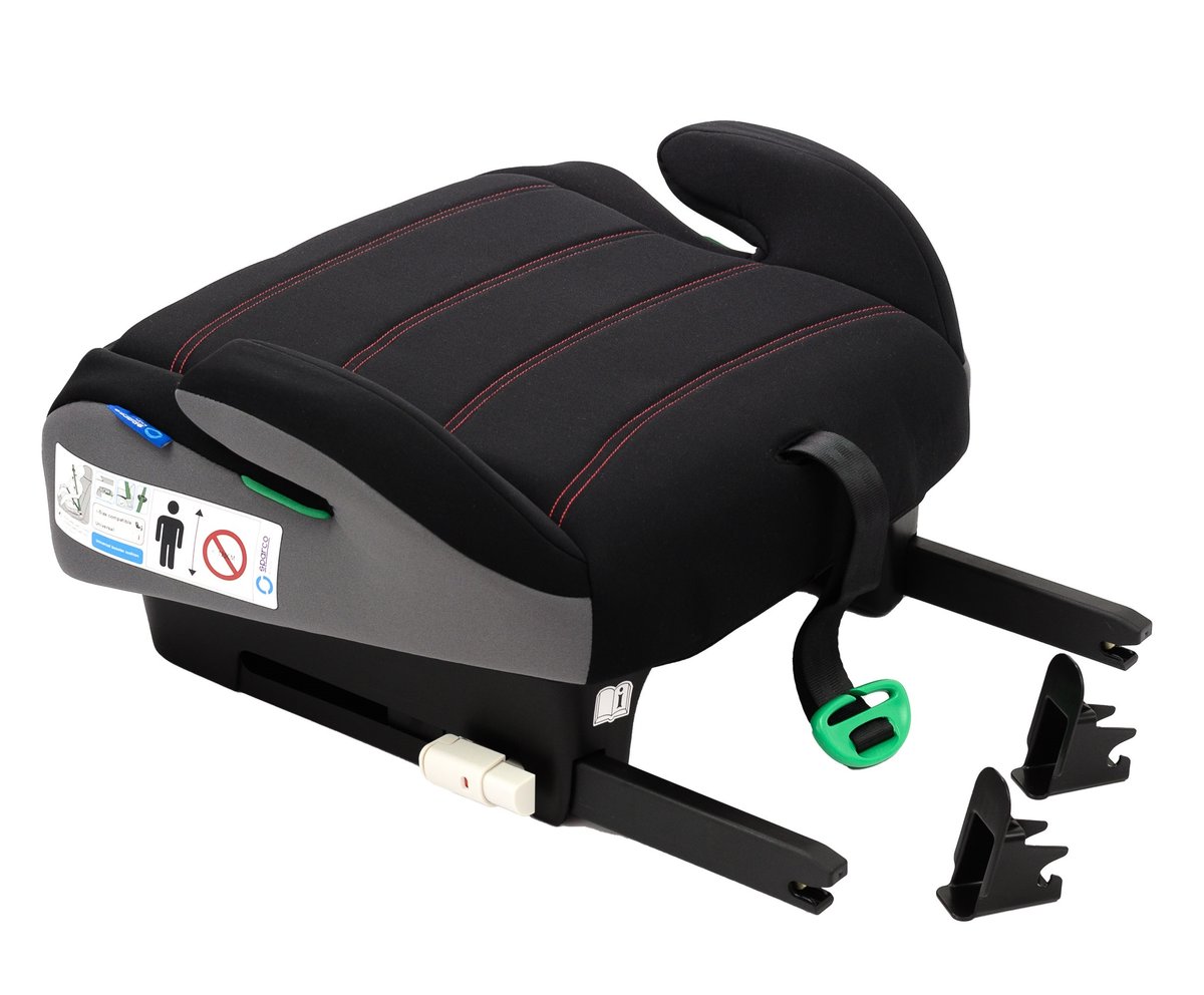 Sparco I-Size Universal Booster 125-150Cm W/Isofix   Black/Grey,
